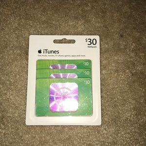 iTunes gift cards NWOT